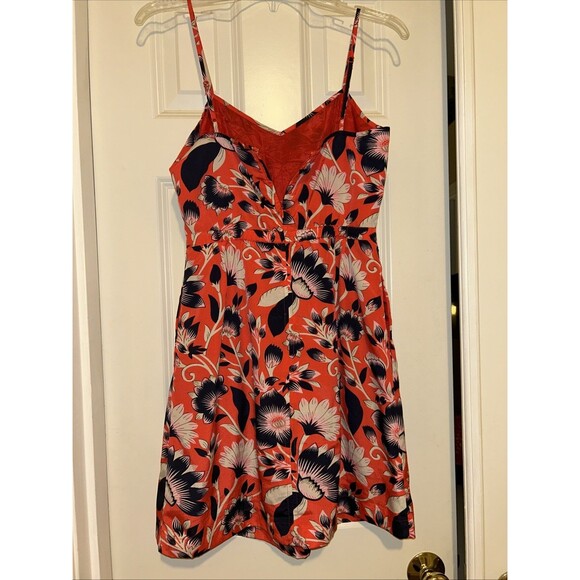 J.CREW Women's Floral Print Sun Dress With Pockets, Size 2 - Picture 2 of 8